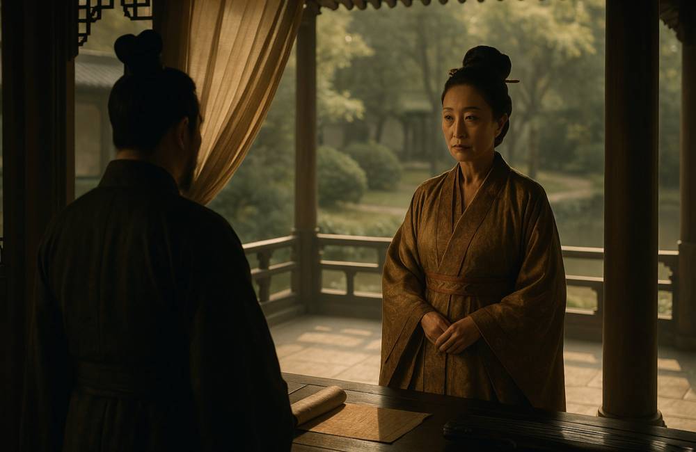 Femme lettrée pendant la Chine impériale