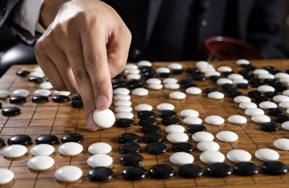 Partie de jeu de go