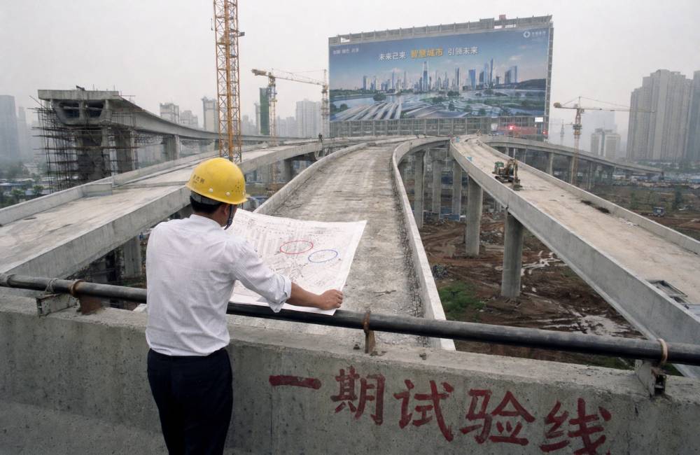 Projets d'infrastructure routière en Chine