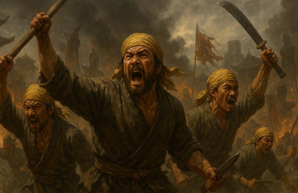 Révolte des Turbans Jaunes, perte du Mandat du Ciel