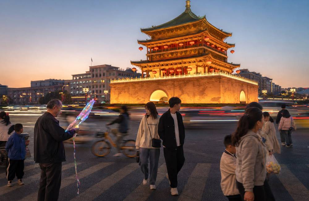 Xi'an, tour de la cloche