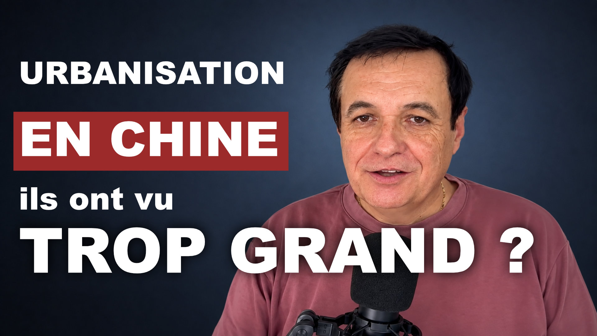 En 50 ans, la Chine est passée de 80 % de ruraux à 67 % de citadins. Comment ? Et pourquoi elle freine aujourd'hui. Je vous explique.