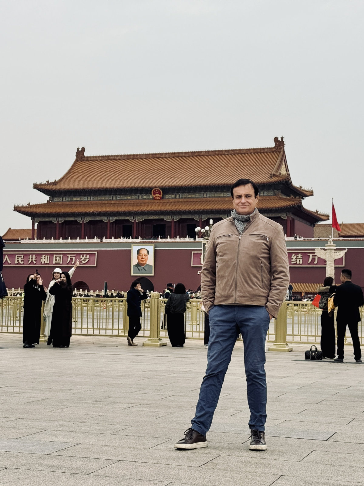 Pékin, Christophe Durandeau, Architecture traditionnelle, Place Tian'anmen de Pékin, Chine en famille