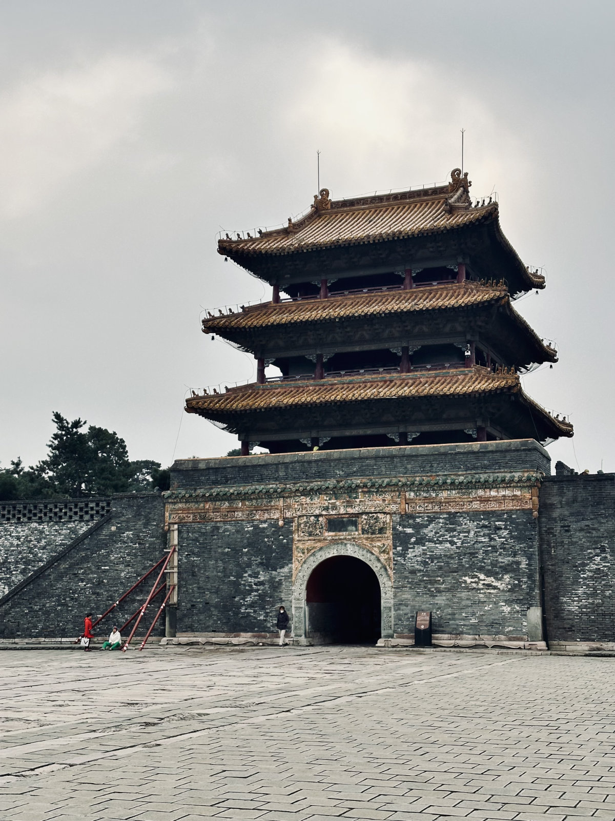 Shenyang, Architecture traditionnelle, Parc Beiling de Shenyang, Toits traditionnels chinois