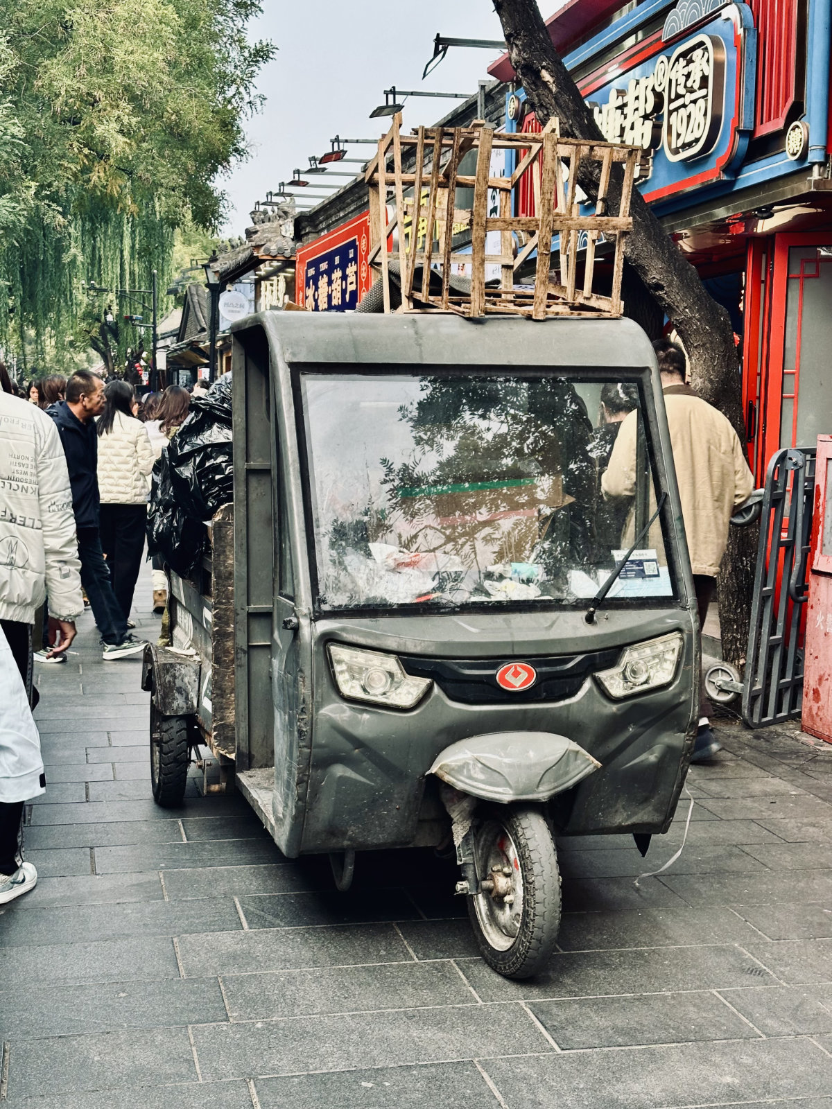 Hutongs de Pékin, Pékin, Scène du quotidien