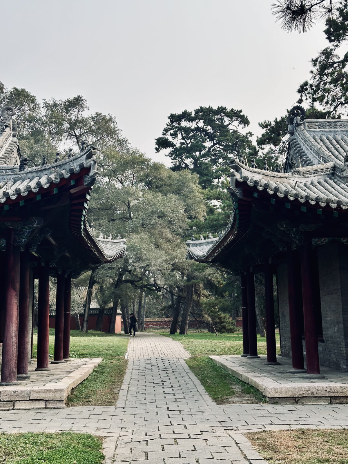 Shenyang, Architecture traditionnelle, Parc Beiling de Shenyang, Toits traditionnels chinois
