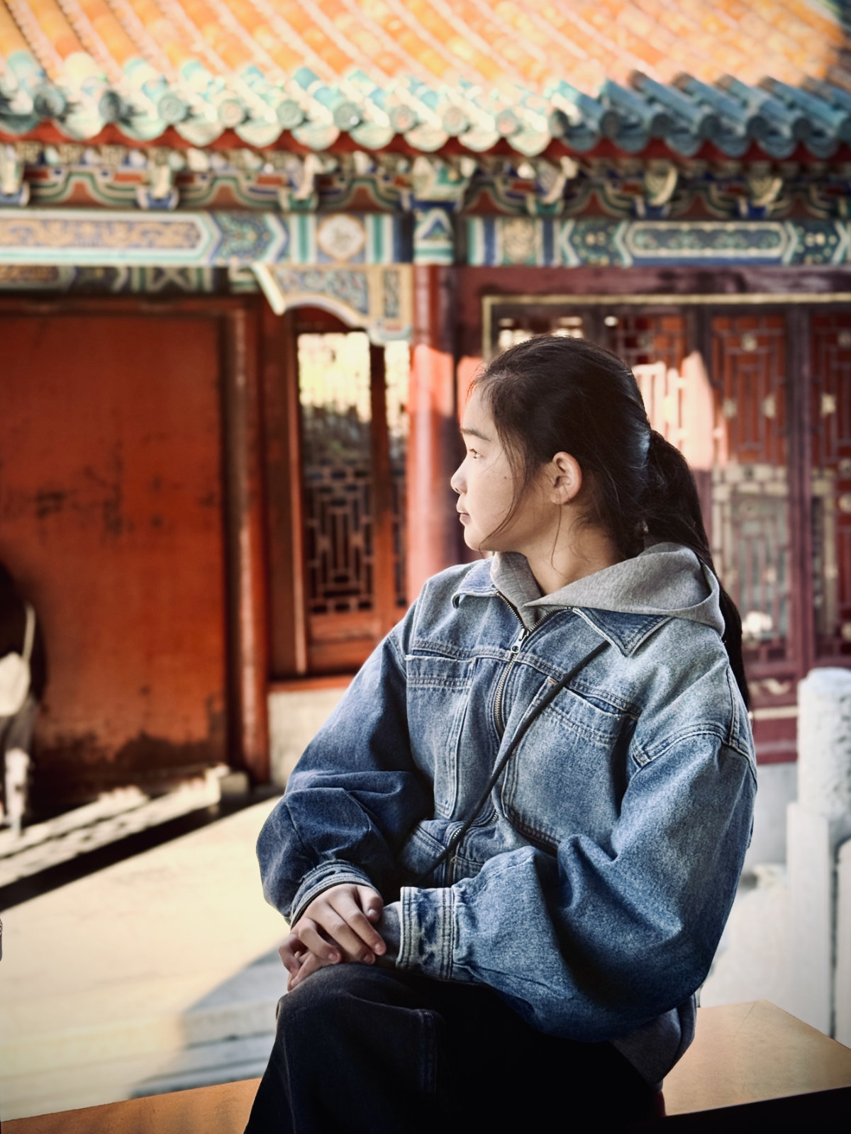 Chine en famille, Palais d’Été de Pékin, Pékin, Architecture traditionnelle