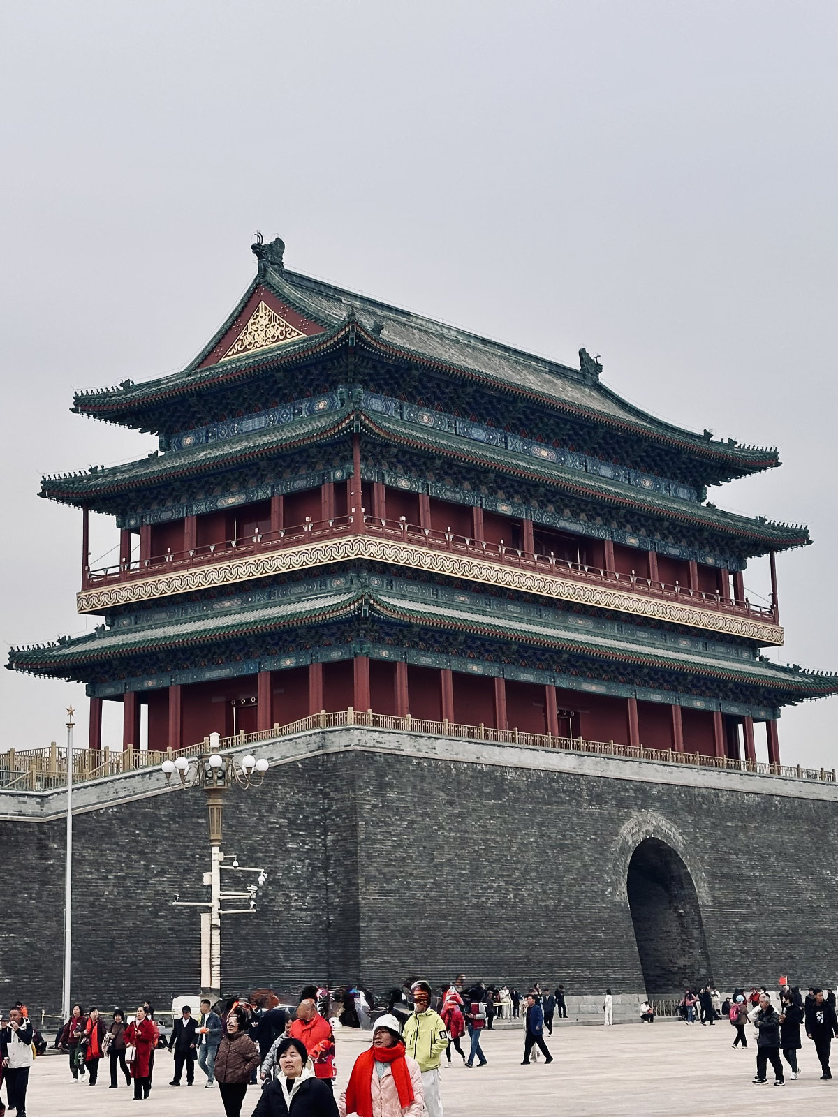 Pékin, Architecture traditionnelle, Place Tian'anmen de Pékin