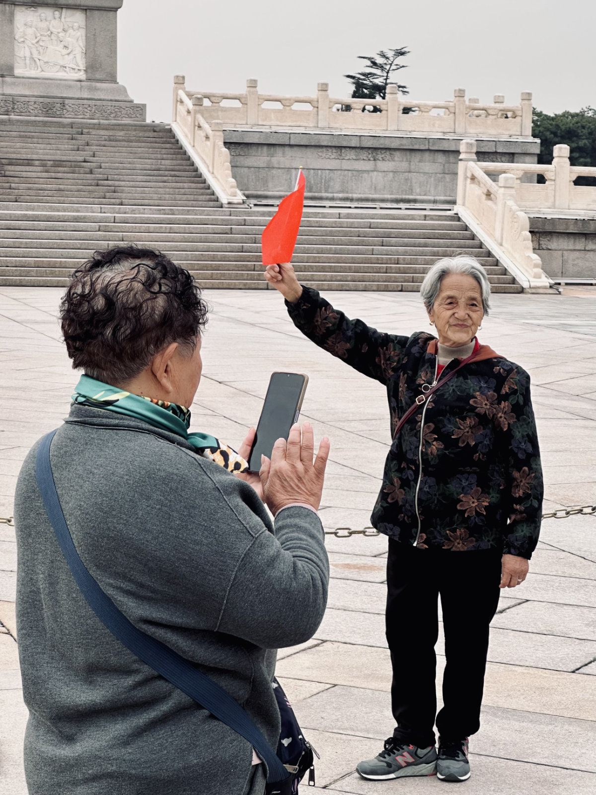 Place Tian'anmen de Pékin, Pékin, Scène du quotidien