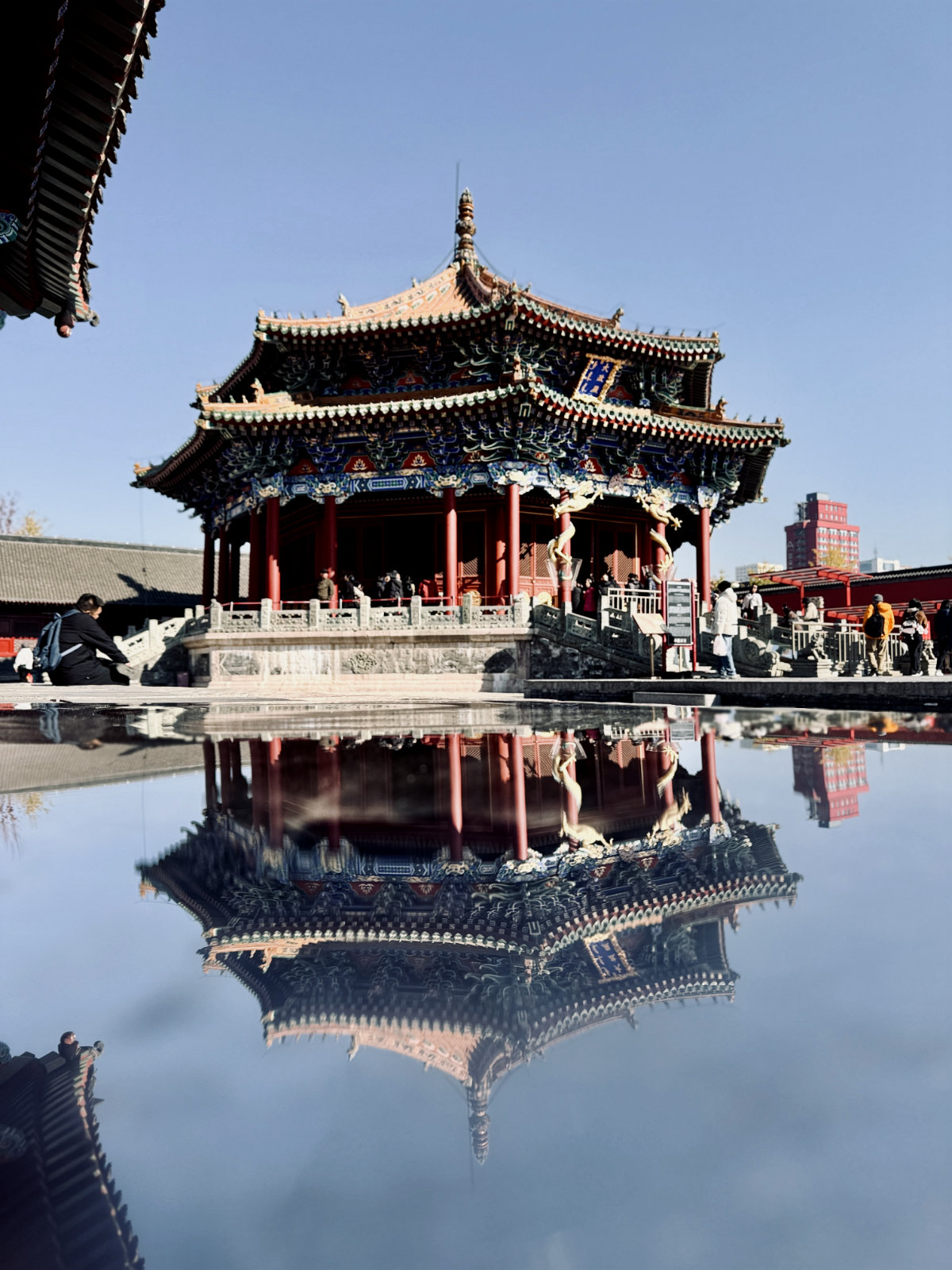 Pavillon chinois, Architecture traditionnelle, Shenyang, Cité interdite de Shenyang