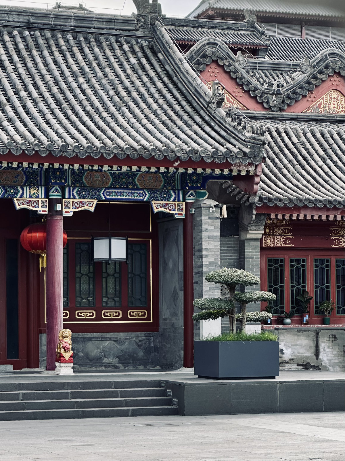 Toits traditionnels chinois, Hutongs de Pékin, Pékin, Maison traditionnelle, Architecture traditionnelle