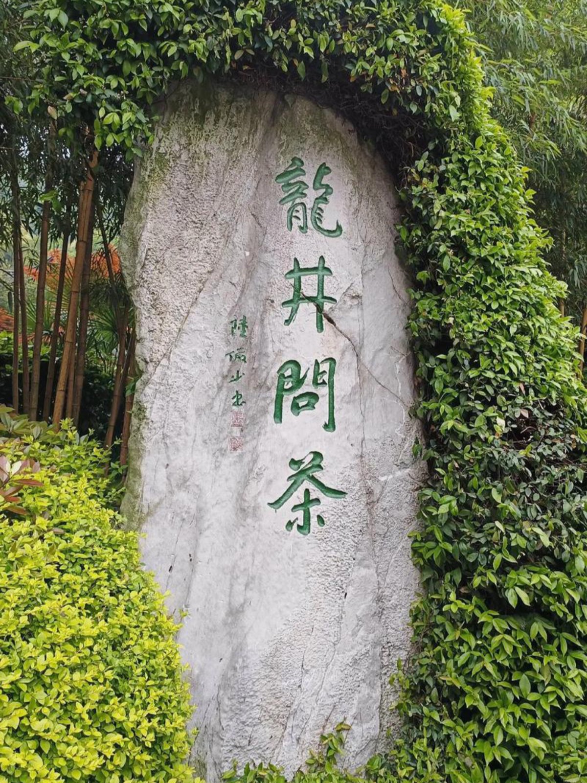 Porte du th&eacute; longjing