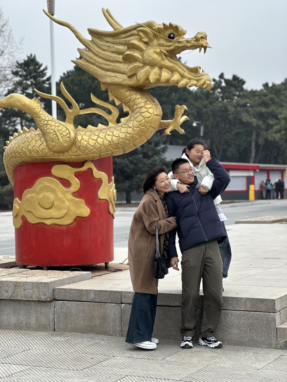 en famille, Parc Beiling, Shenyang