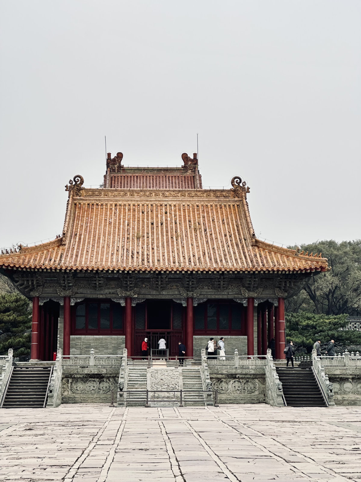 Shenyang, Architecture traditionnelle, Parc Beiling de Shenyang, Toits traditionnels chinois