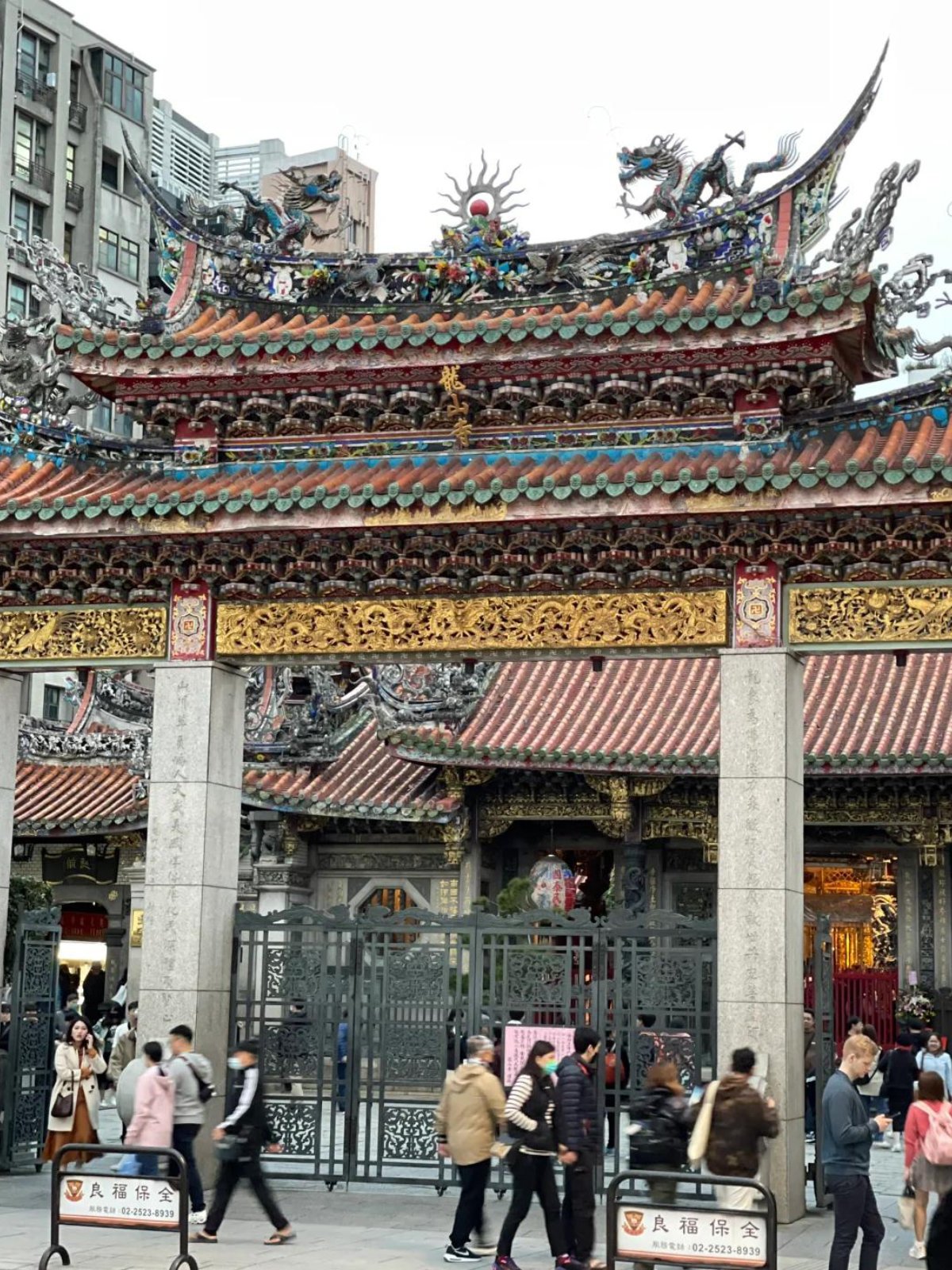 Temple Longshan, Taipei