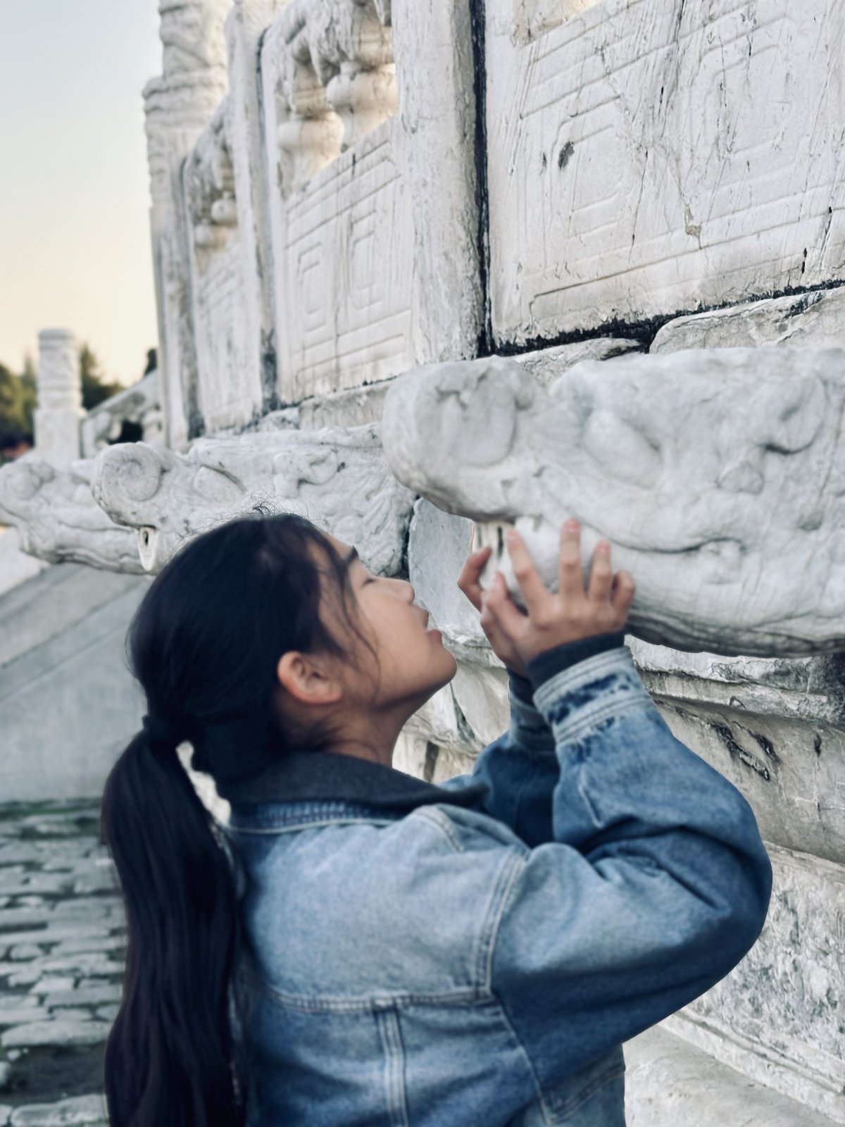 en famille, Pékin, Temple du ciel